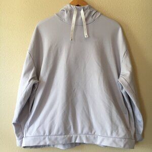 Nike One Therma Fleece Hoodie XXL lavender purple Sweatshirt Training Gym